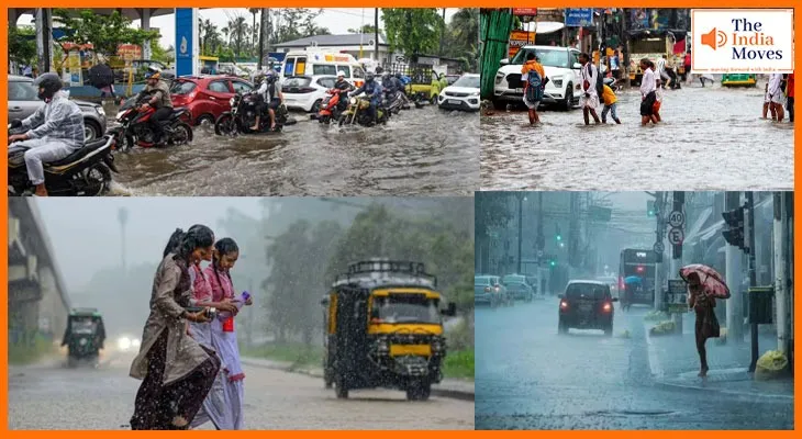 देशभर में बारिश का कहर: दिल्ली-NCR जलमग्न, MP में हालात बिगड़े, राजस्थान के 3 बड़े शहरों में अलर्ट